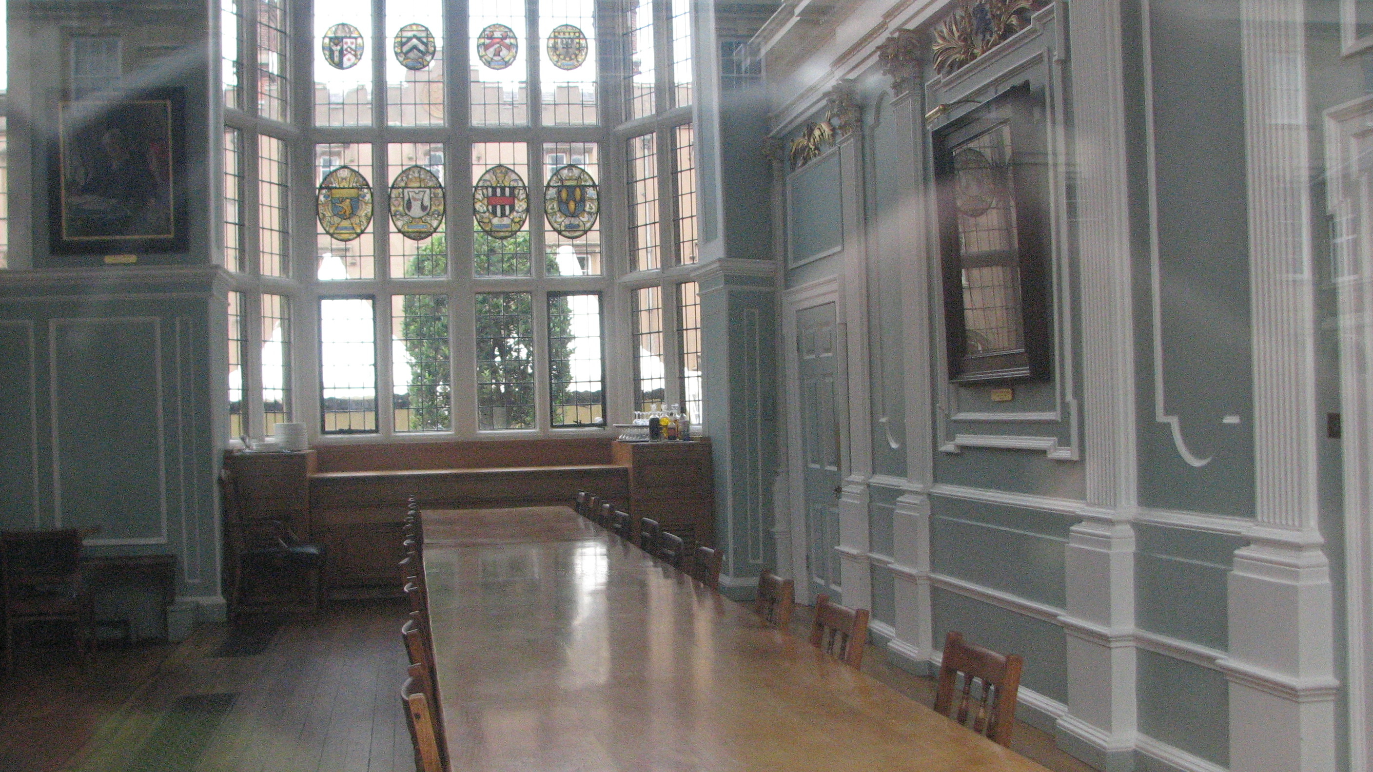 Harry Potters Dining Room In Emmanuel College At Cambridge